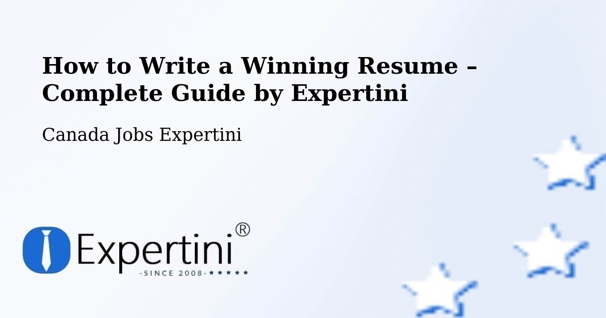 Resume Writing Guide for Job Seekers – Vancouver - Vancouver, Canada Jobs Expertini